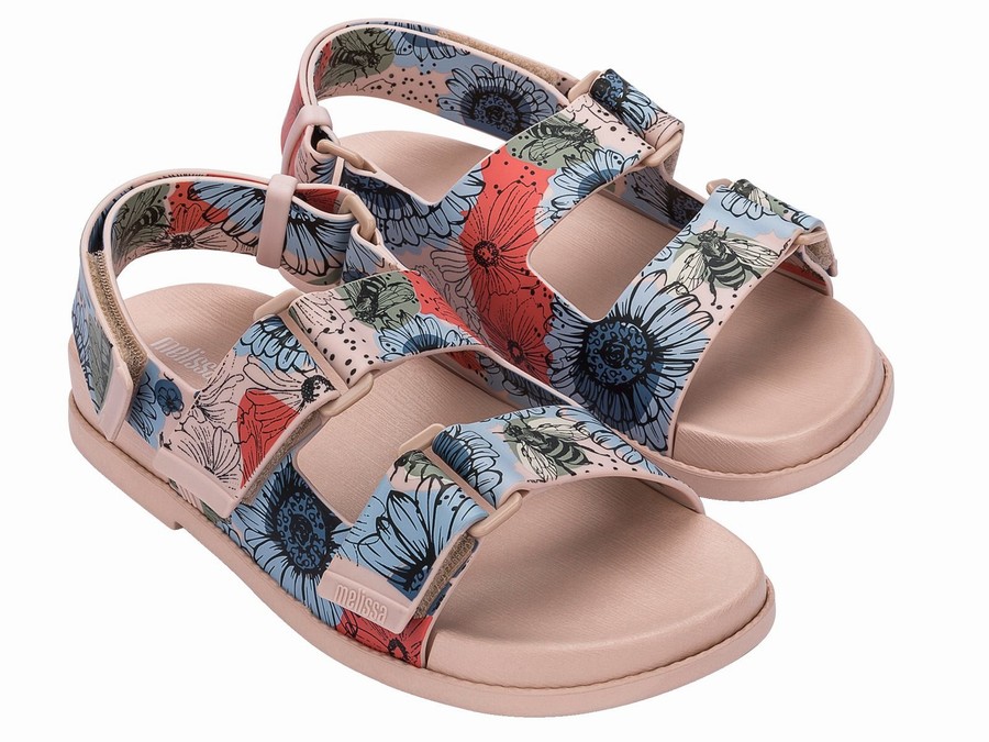 Sandalias Melissa Papete Pretty Meadow Print Mujer - Rosas - Argentina TGO-783561